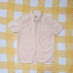 American Eagle AE Men’s Size MEDIUM Short Sleeve Tropical Button Down Shirt